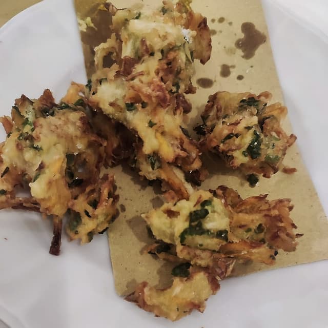 菜肴“Nuvolette di Verdure Fritte”的照片