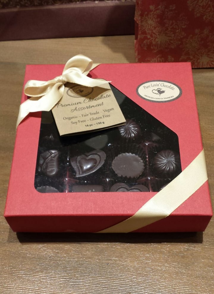 photo of Pure Lovin' Chocolate Vegan chocolates shared by @cyn on  20 Sep 2018 - review
