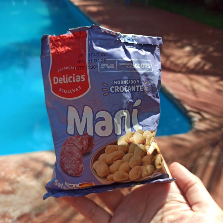 review photo of Delicias riojanas Mani Crocante De Salame Español shared by @lau8683 on 16 Dec 2022 - review