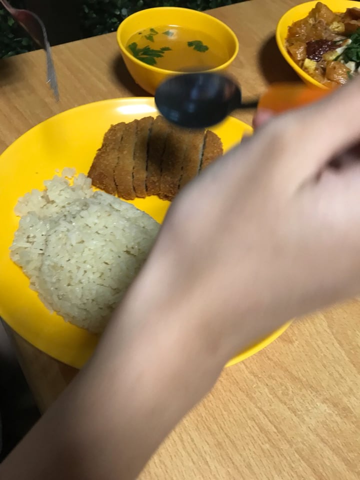 photo of Bodhi Deli 菩提斋 Chicken cutlet rice shared by @peasfulpea on  03 Apr 2019 - review