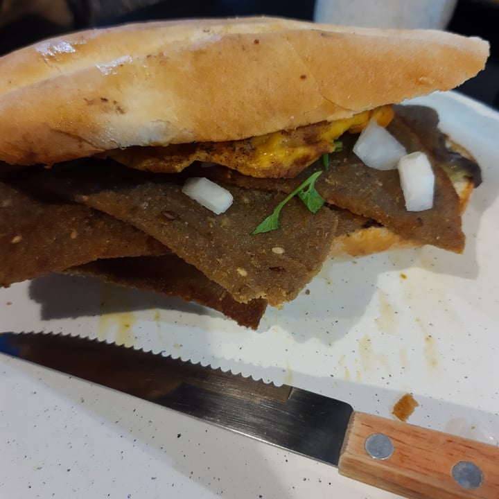 photo of Por Siempre Vegana Taquería Torta de milanesa shared by @noberame on  20 Sep 2020 - review