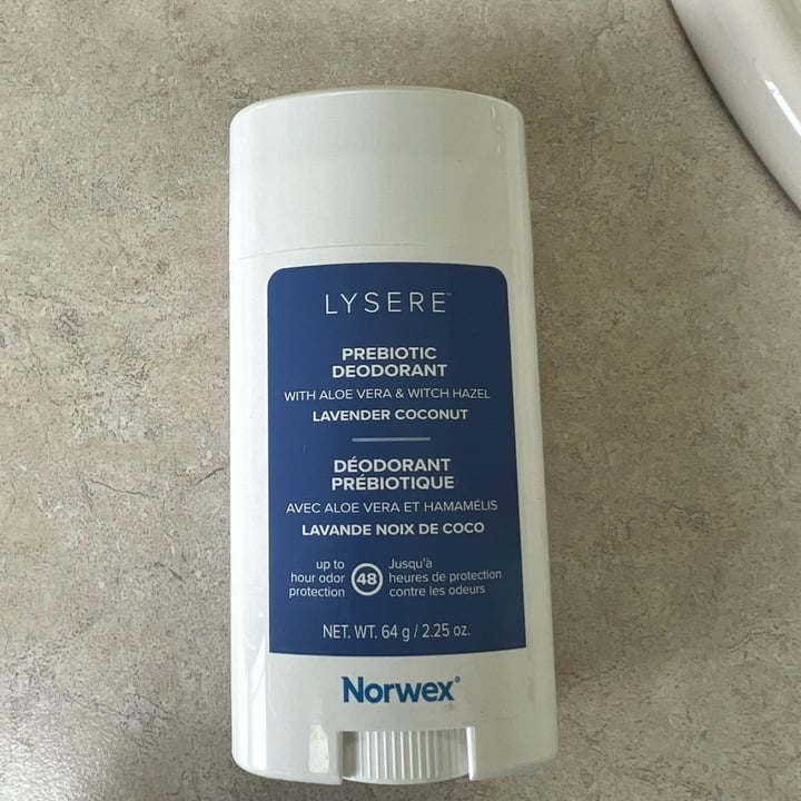 photo of Norwex Prebiotic Deodorant shared by @kaleymeister on  31 May 2022 - review