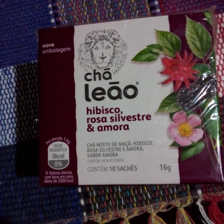 review photo of Chá Leão Ca de hibisco e amoras shared by @dorianmuller on 14 May 2022 - review