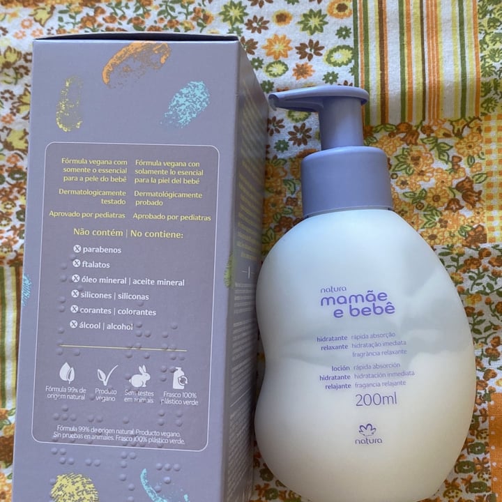 review photo of Natura Hidratante Mamãe e Bebê shared by @crisqui on 14 May 2022 - review
