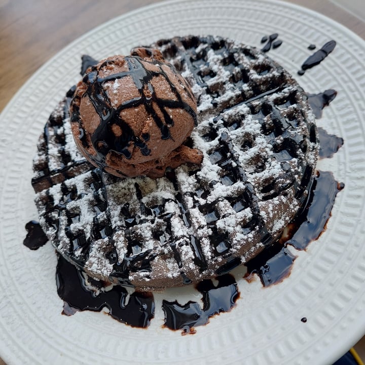 photo of The Vegan Chef Umhlanga Decadent chocolate waffle shared by @xica4z on  27 May 2022 - review
