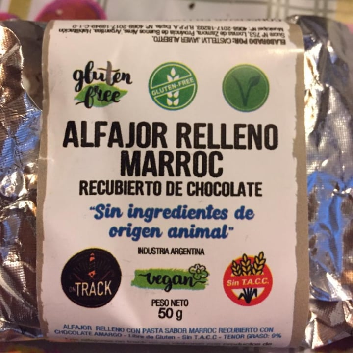 photo of On Track Alfajor Relleno Marroc shared by @rama96 on  03 Feb 2021 - review