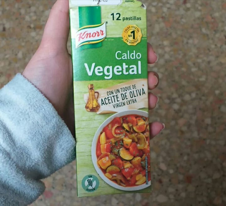 photo of Knorr Caldo vegetal shared by @miriamqtt on  10 Apr 2020 - review