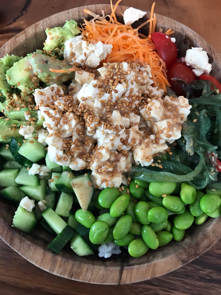 review photo of Hawaiian Poke Bowl - Leuven Let’s Tofu shared by @bloemloete on 26 Aug 2019 - review