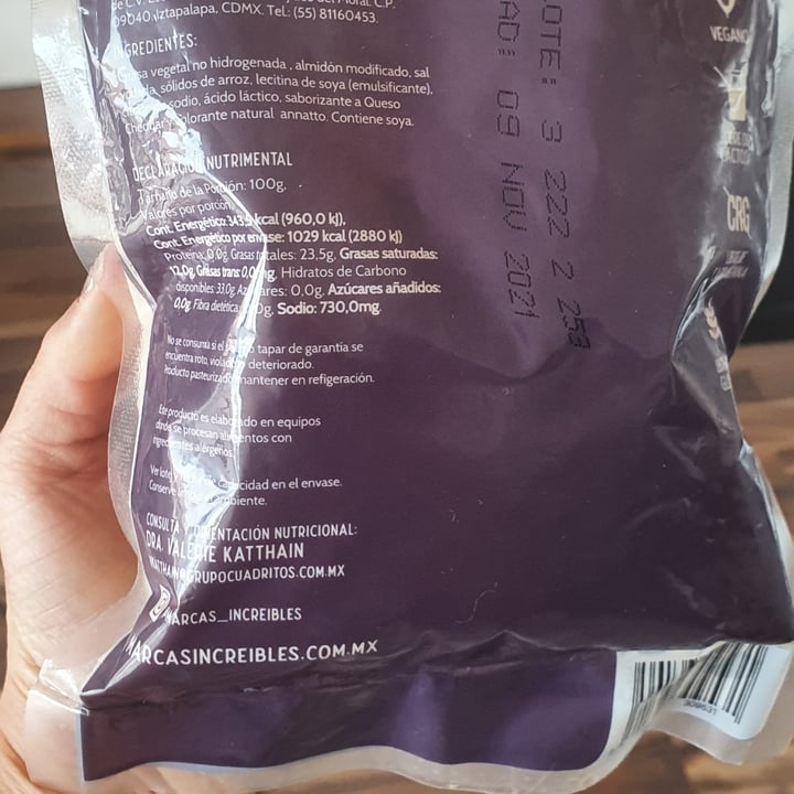 review photo of Planet Vegan Plant Based Queso Cheddar Rallado shared by @kahle on 06 Dec 2021 - review