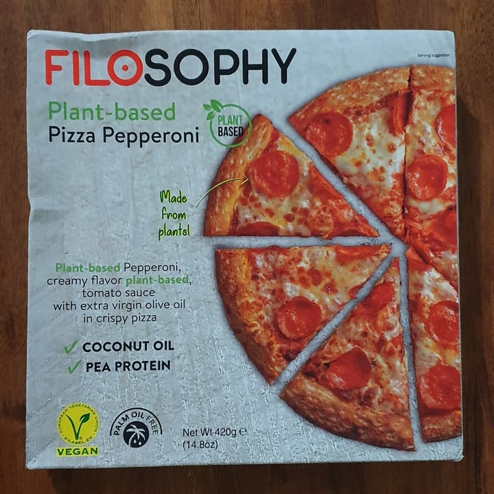 photo of Filosophy Pizza Pepperoni Plant Based shared by @aaronjooste on  10 Mar 2022 - review
