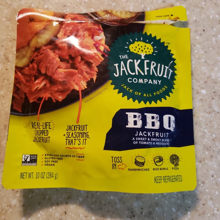 photo of The Jackfruit Company BBQ Jackfruit shared by @jenicalyonclapsaddle on  07 Nov 2021 - review