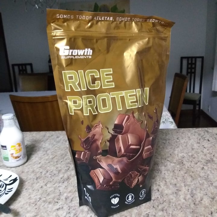 photo of Growth Supplements Rice Protein shared by @gabrielshimoda on  31 May 2022 - review