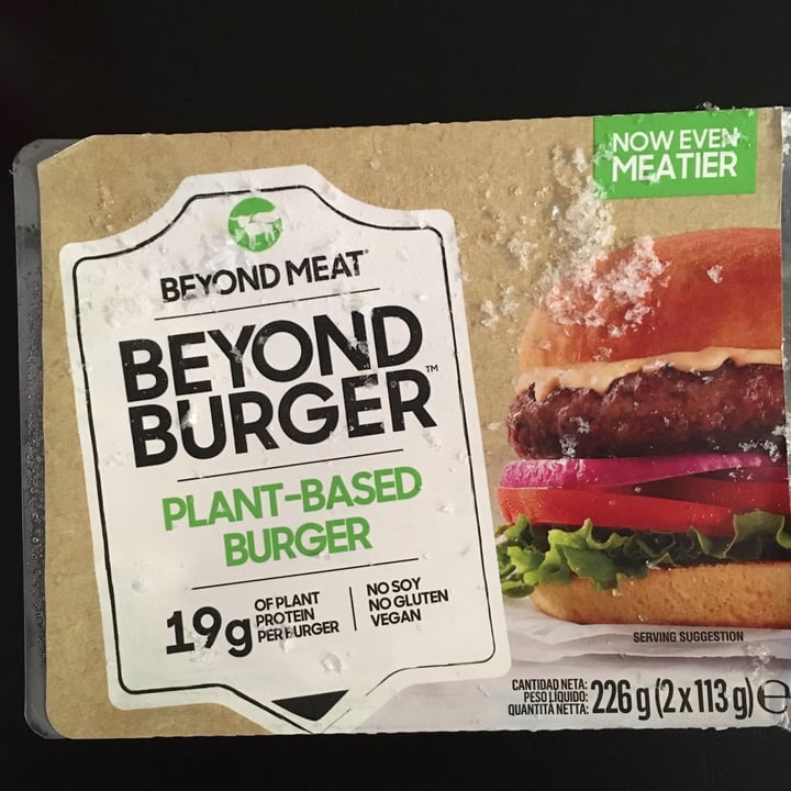 photo of Beyond Meat Beyond Burger Plant-Based Burger 19g shared by @sybil1890 on  28 Apr 2021 - review