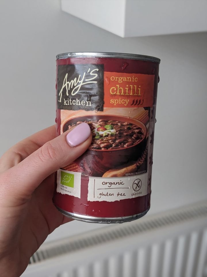 photo of Amy’s Amy’s Organic Chili Spicy shared by @emmaww on  11 Mar 2020 - review