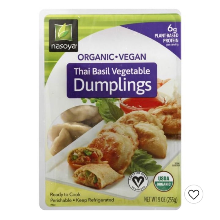 photo of Nasoya Thai Basil Vegetable Dumplings shared by @artzur on  18 Oct 2021 - review