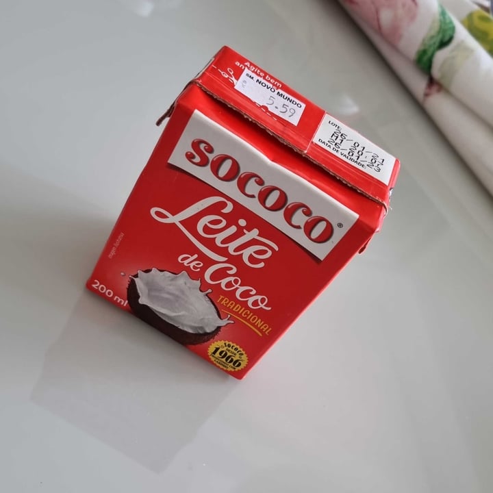 review photo of Sococo leite de coco Creme De Leite shared by @gabidavet on 08 Sep 2022 - review
