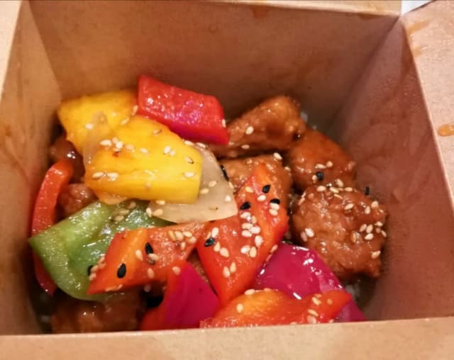 Photo of the dish “Sweet and sour omnipork”
