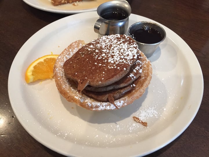 photo of Evan's Kitchen and Catering Pumpkin Pancakes shared by @thenutritionprof on  14 Oct 2018 - review