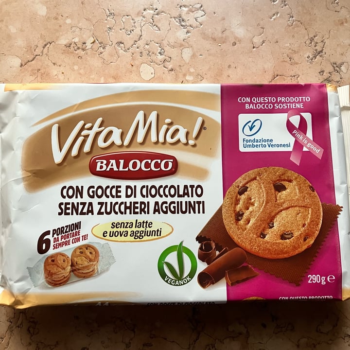 photo of Balocco vita mia con gocce di cioccolato senza zuccheri aggiunti shared by @michele-p on  26 Oct 2022 - review