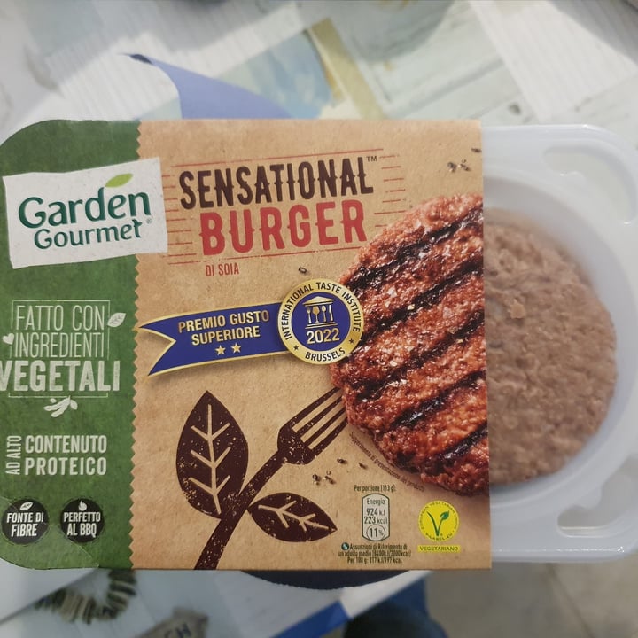 review photo of Garden Gourmet Sensational Burger shared by @blueconservancy on 14 Oct 2022 - review