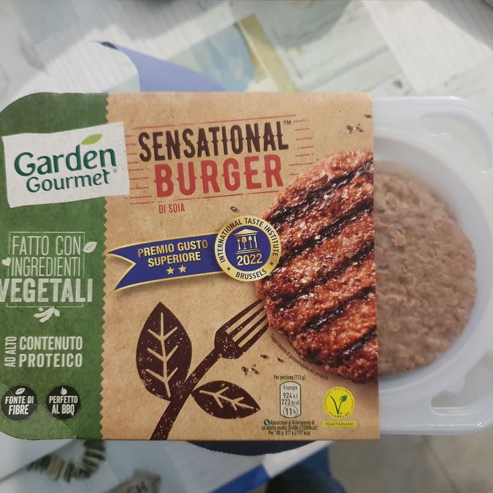 photo of Garden Gourmet Sensational Burger shared by @blueconservancy on  14 Oct 2022 - review