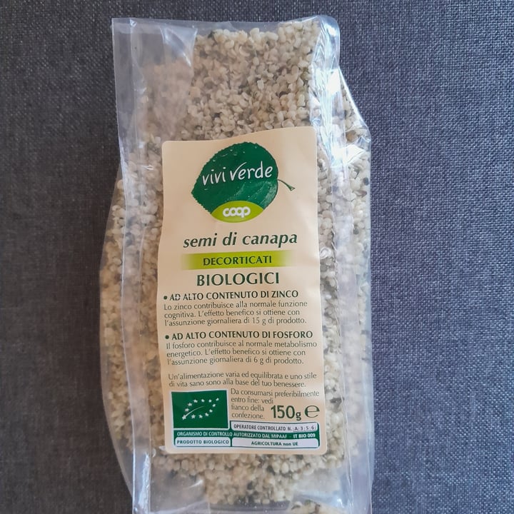 photo of Vivi Verde Coop semi canapa shared by @alealeveg on  14 Jun 2022 - review