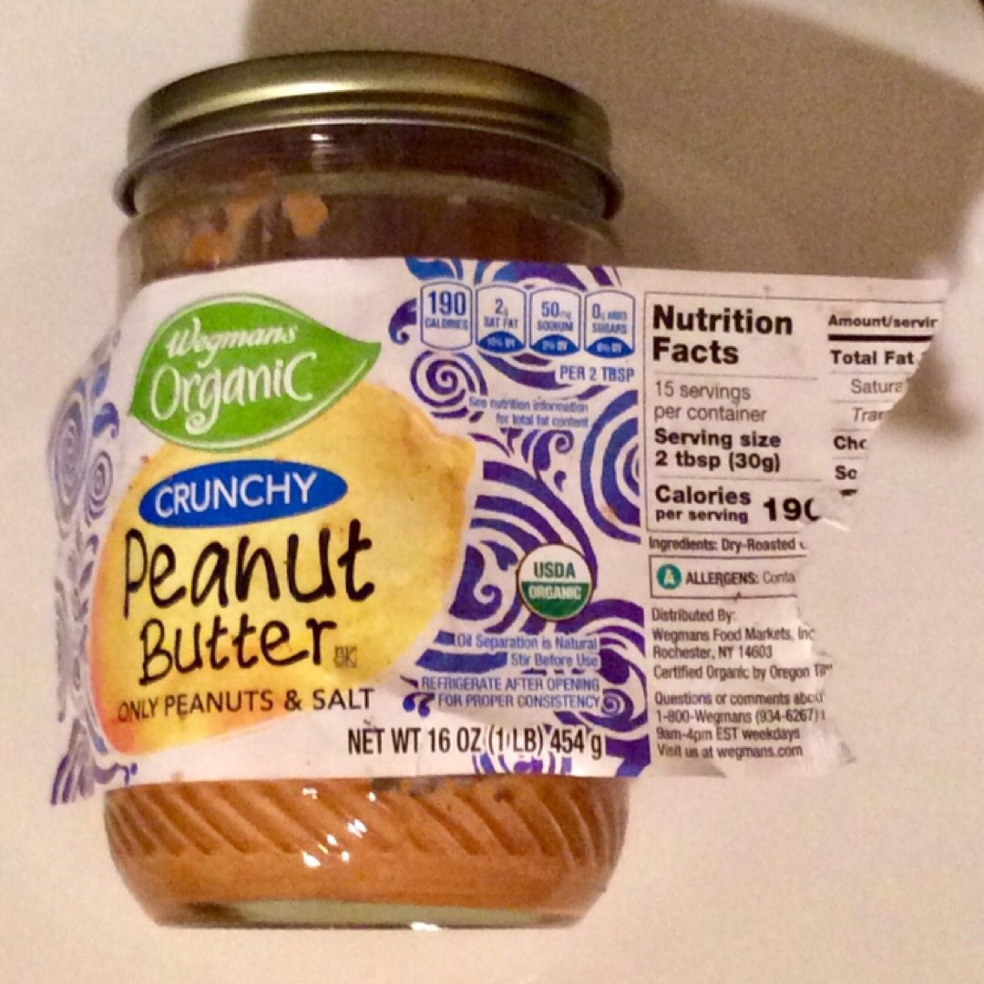 Wegmans Organic Crunchy Peanut Butter Reviews abillion