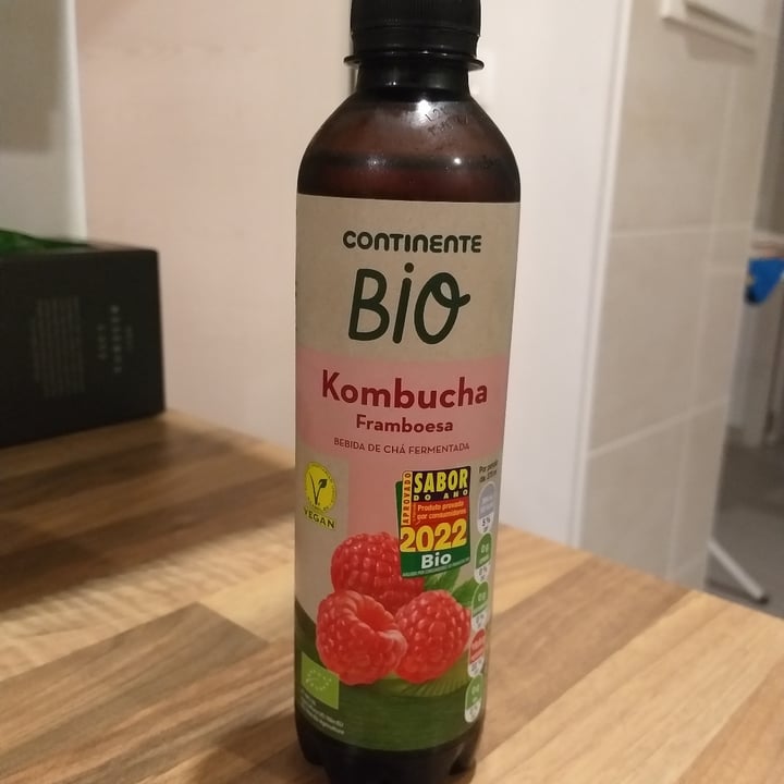 photo of Continente Bio Kombucha Framboesa shared by @adri-bueno on  24 Aug 2022 - review