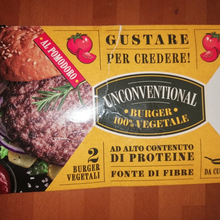 review photo of Unconventional Burger Vegetale Al Pomodoro - Tomato Burger shared by @silvanap on 12 Apr 2022 - review