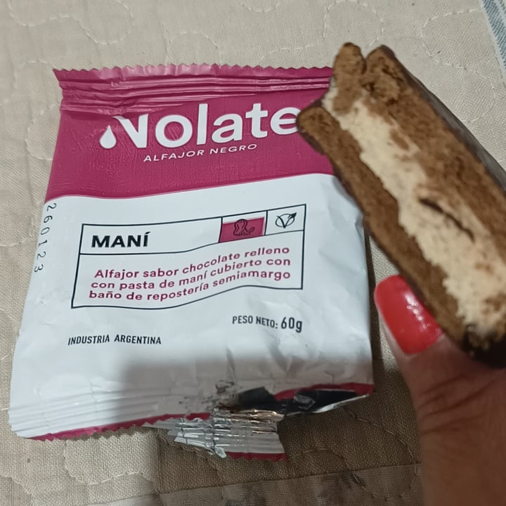 photo of Nolate Alfajor Negro De Mani shared by @veganveganita on  15 Nov 2022 - review