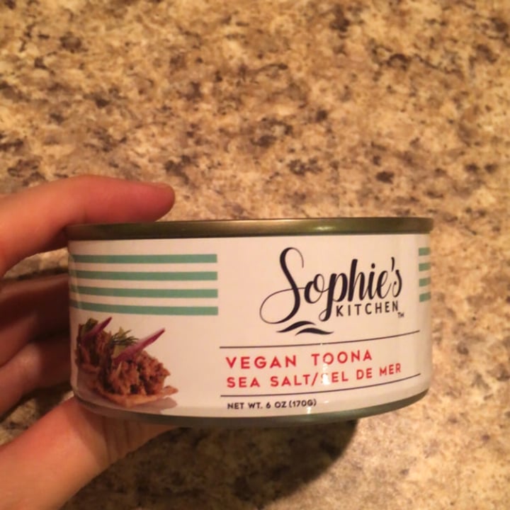 photo of Sophie's Kitchen Vegan Toona Sea Salt shared by @vicucha15 on  31 Jul 2021 - review
