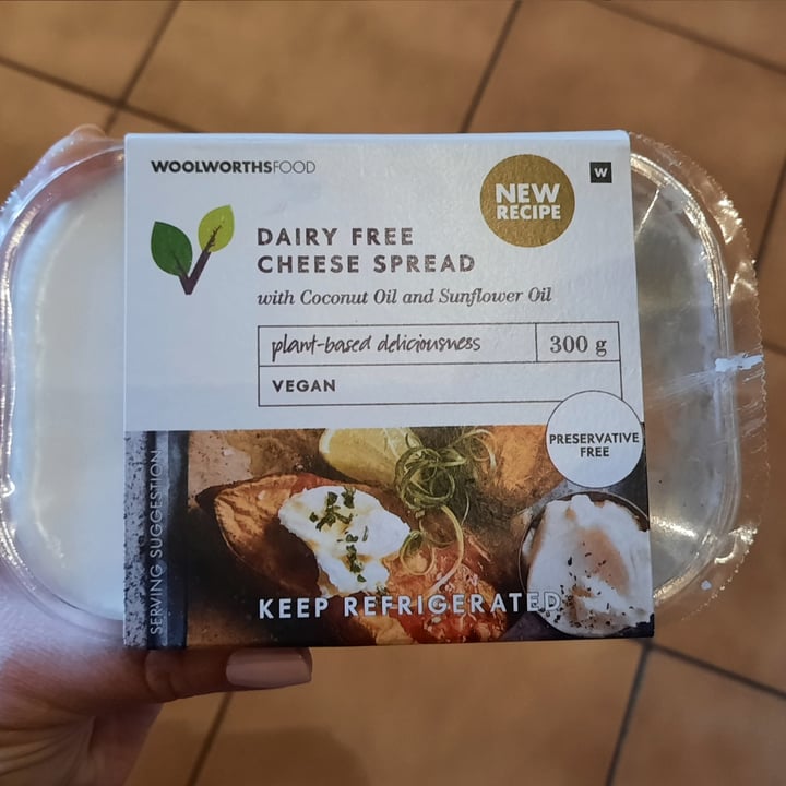 review photo of Woolworths Food Dairy Free Cheese Spread shared by @ahimsasunflower on 01 Jul 2021 - review
