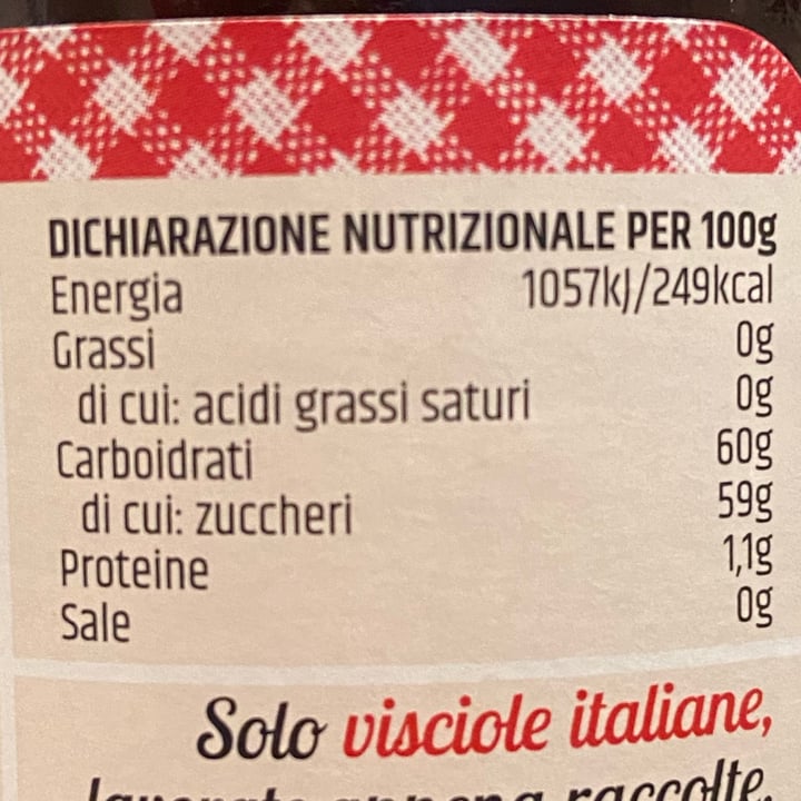 review photo of Le conserve della nonna Confettura di Visciole shared by @vals on 15 Apr 2022 - review