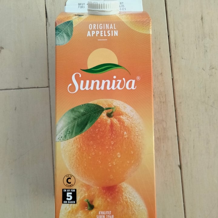 photo of Sunniva Original Appelsin shared by @fridaschul on  14 Jan 2022 - review