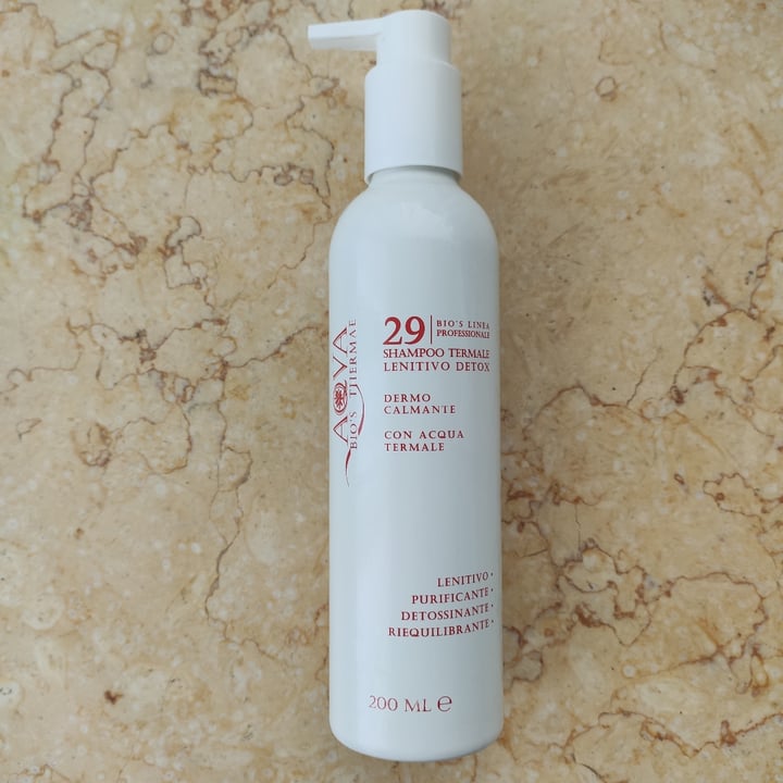 review photo of Bio's Shampoo Termale Lenitivo Detox shared by @auro347 on 18 Apr 2022 - review