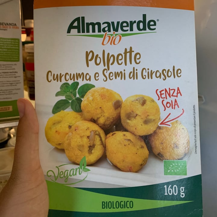 review photo of Almaverdebio Polpette curcuma e semi di girasole shared by @taglianz on 27 Aug 2021 - review