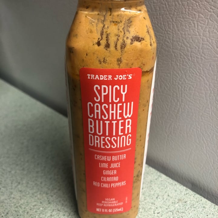 review photo of Trader Joe's Spicy Cashew Butter Dressing shared by @bailey1128 on 23 Mar 2022 - review