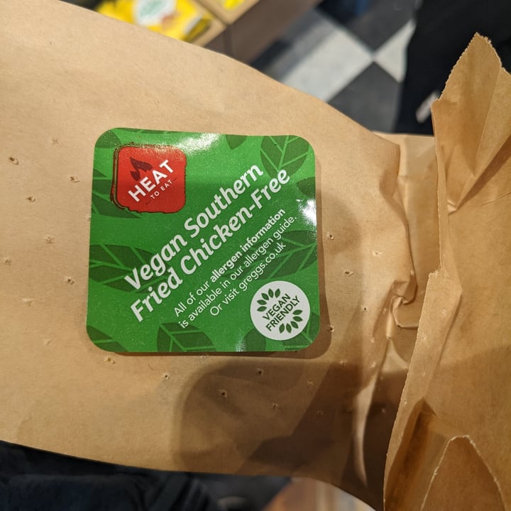 photo of Greggs Vegan Southern Fried Chicken-Free shared by @thespecialk8 on  26 Sep 2022 - review
