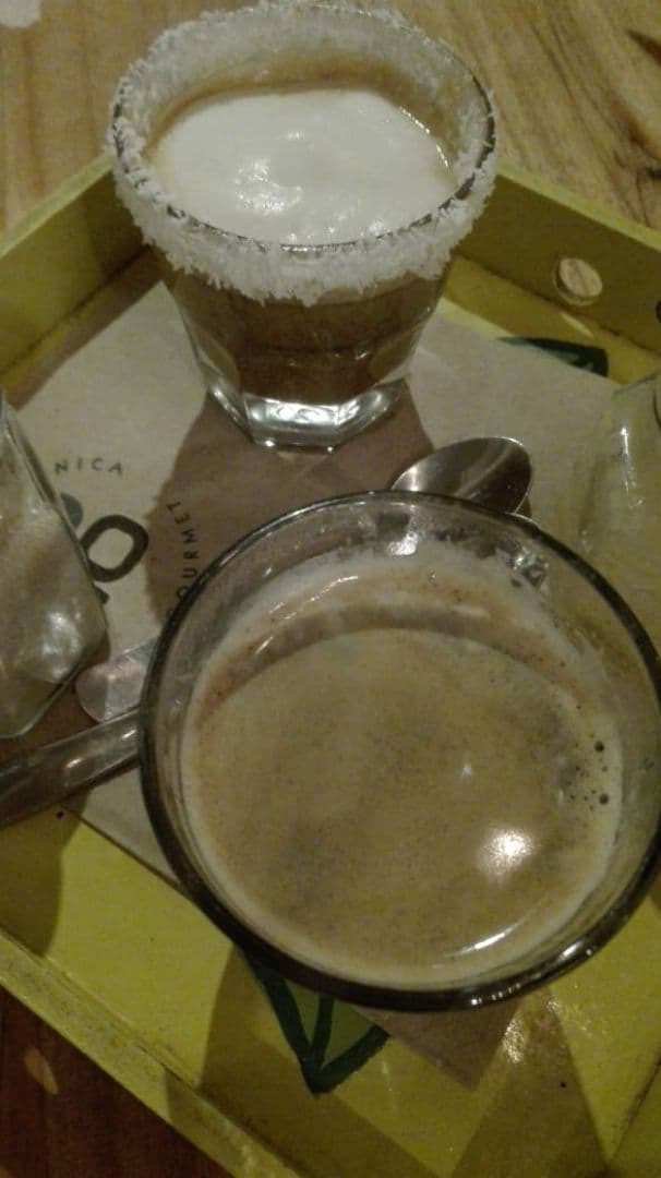 Photo of the dish “Café hawaiano con leche de girasol y coco!”