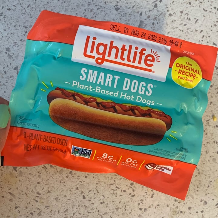 review photo of Lightlife Smart Dogs shared by @joywithplants on 09 Jul 2022 - review