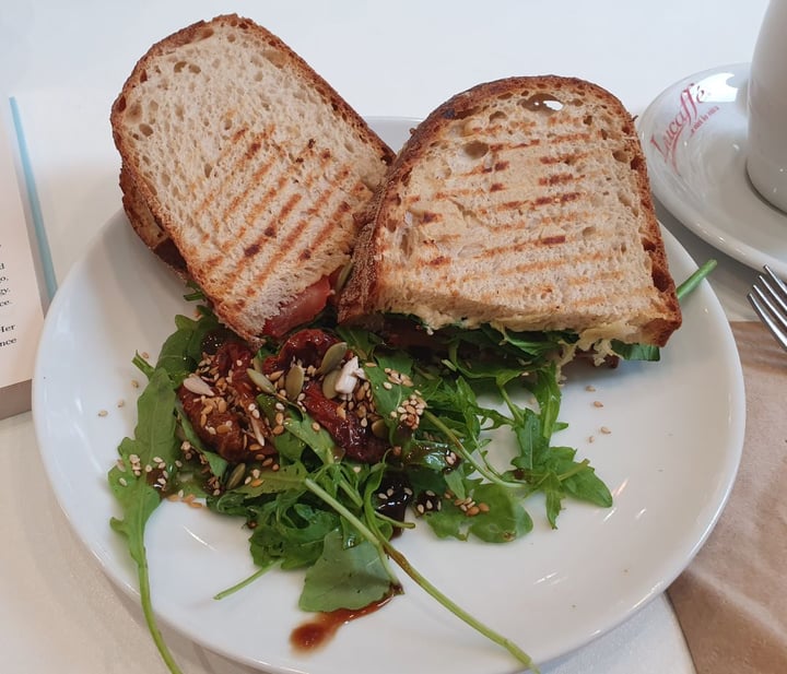 photo of Picnic Pastramheat Salad Sandwich shared by @gwennypenny on  24 Jul 2019 - review
