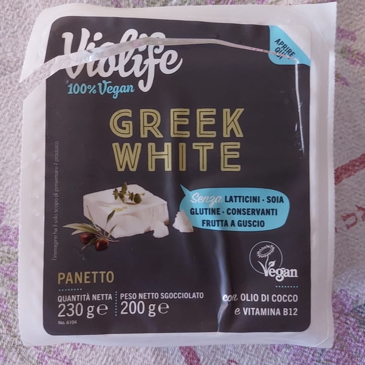 photo of Violife Greek White (Block/Panetto) shared by @angyveggy on  26 Jun 2022 - review