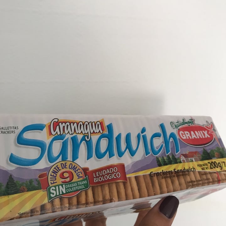 review photo of Granix Granagua Crackers Sandwich shared by @sabrigonzalez on 16 Dec 2020 - review