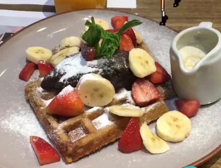 photo of Tea Connection Waffle del bien shared by @lauchis on  04 Jul 2019 - review