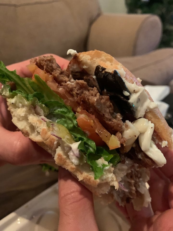photo of Down to Earth Organic & Natural- Kailua Mushroom Swiss Burger shared by @anchisparkle on  04 Jan 2020 - review