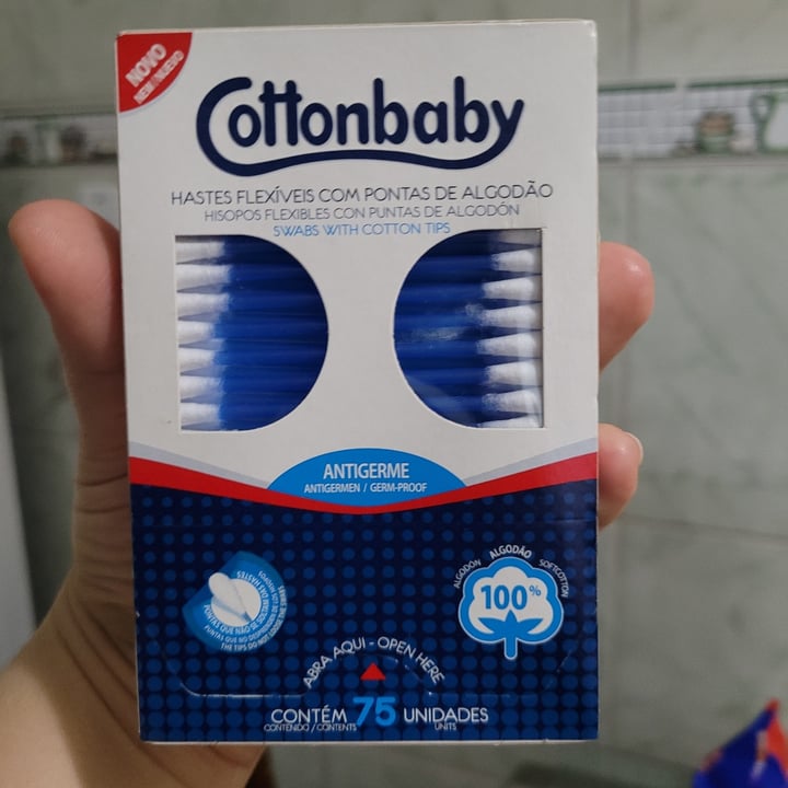 review photo of Cottonbaby Hastes Flexíveis shared by @daysevasconcelos on 20 Jun 2022 - review