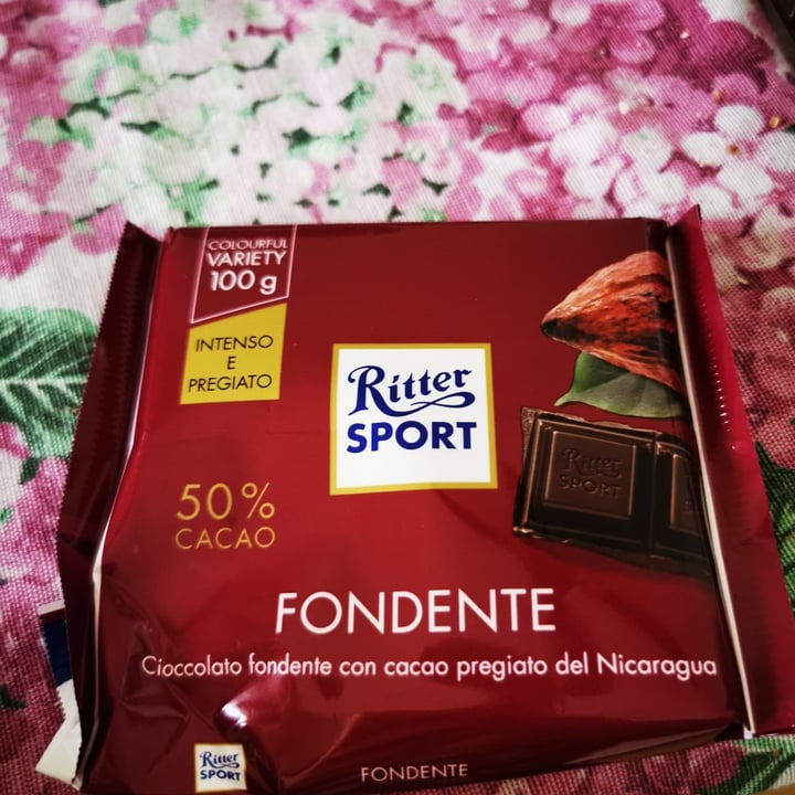 photo of Ritter Sport Fondente 50% Cacao shared by @valentinacanepa on  24 Jan 2022 - review