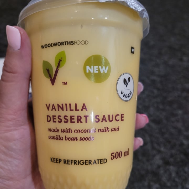 photo of Woolworths Food Vanilla dessert sauce shared by @dianne-pitro on  24 Oct 2021 - review