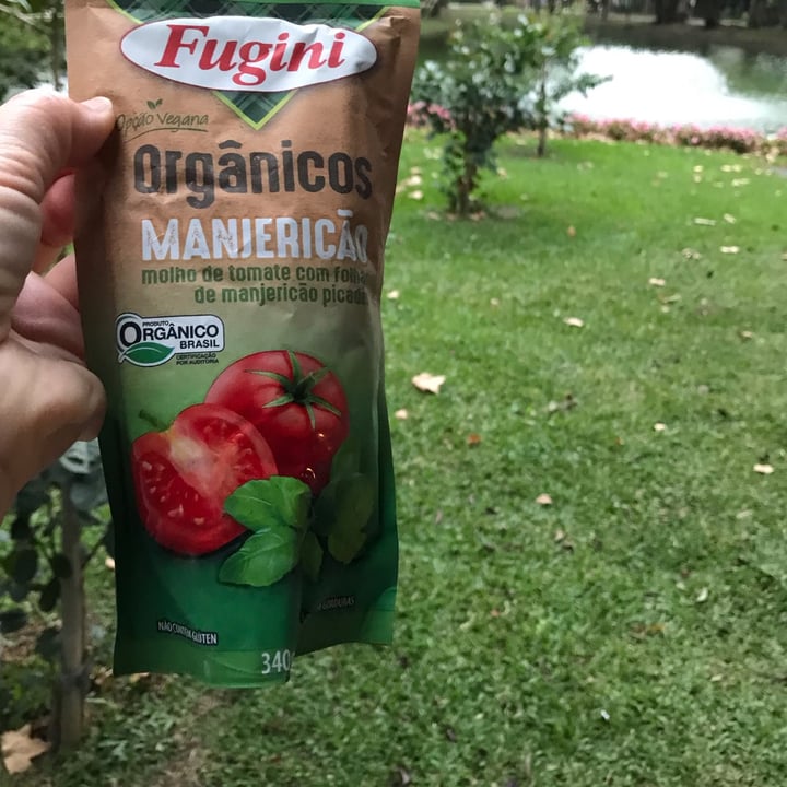 photo of Fugini Orgânicos molho de tomate com folhas de Manjericão shared by @muricyam on  30 Apr 2022 - review