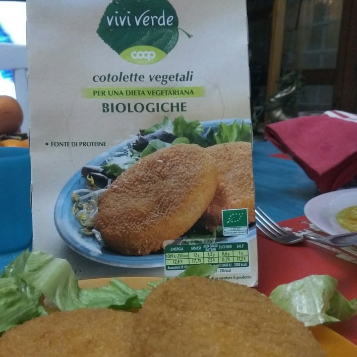 photo of Vivi Verde Coop Cotolette Vegetali shared by @livinginitaly on  05 Oct 2021 - review